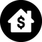 Mortgage Icon Transparent Black